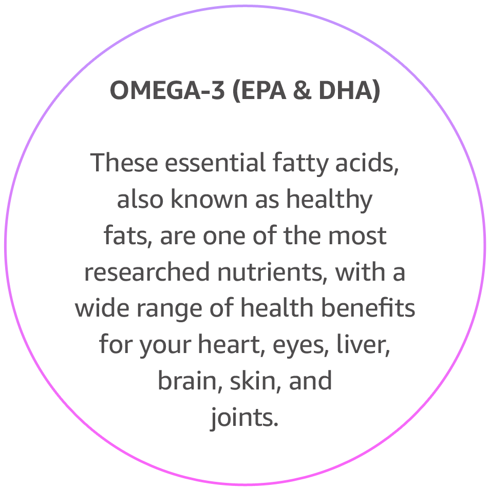Omega 3 EPA and DHA fatty acids